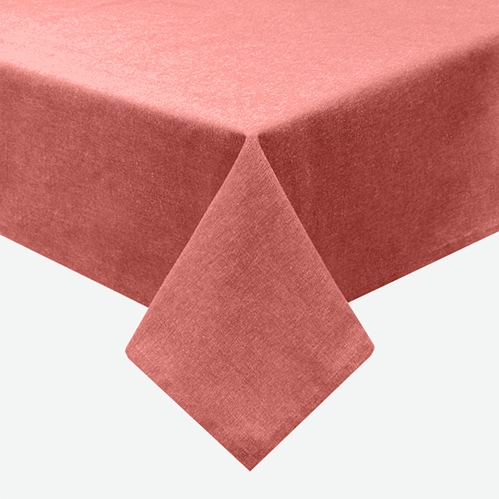 Скатерть 140х200 МИРТЕК KENT TU 61%пэ 39%хлопок красный_Каталог-v2_MIRTECK